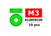 Corally Aluminium Washer For M3 Flat Head Screws Od=