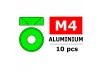 Corally Aluminium Washer For M4 Flat Head Screws Od=