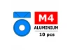 Corally Aluminium Washer For M4 Flat Head Screws Od=