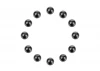 Corally Precision Diff. Balls 1:8 - Ceramic - 12 Pcs