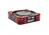 Corally Ultra High Speed Alloy Cooling Fan - 40mm 6-8.4V - Black/Red