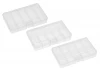 Corally Storage Box Set of 3 Medium - 165x112x31mm