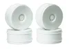 Centro 1:8 Dished Buggy Wheels Set Of 4 - White