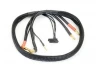 Centro 4mm + XH Balance Lead to 2mm + 4/5mm LiPo Balance Lead (60cm)