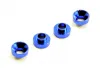 Centro Aluminium Servo Mount Collars (4) - Blue
