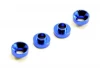 Centro Aluminium Servo Mount Collars (4) - Blue