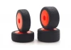 Carisma GT24B Orange Wheels/ Tyres Mounted