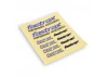 Fastrax Mini Decal Sheet