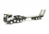 HuiNa 1:24 9ch RC Truck and Platform Trailer