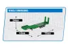 HuiNa RC Haulage Flatbed Trailer For CY1501 - Green