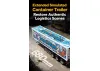 HuiNa Container Trailer For 1501 Scania Cabs