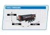 HuiNa Black Truck Trailer For 1501 Scania Cabs