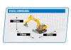 HuiNa 1:16 Scale RC Excavator 11ch With Die Cast Bucket