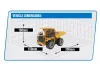 HuiNa 1:18 RC Dump Truck With Die Cast Cab