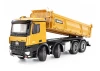HuiNa Tipper Dump Truck 8 Wheeler With Die Cast Metal Parts