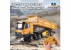 HuiNa Tipper Dump Truck 8 Wheeler With Die Cast Metal Parts
