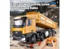 HuiNa Tipper Dump Truck 8 Wheeler With Die Cast Metal Parts