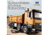 HuiNa Tipper Dump Truck 8 Wheeler With Die Cast Metal Parts