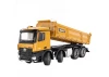 HuiNa Tipper Dump Truck 8 Wheeler With Die Cast Metal Parts