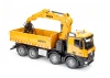 HuiNa 1:14 RC Timber Grab 8 Wheeler Dump Truck