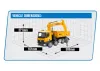 HuiNa 1:14 RC Timber Grab 8 Wheeler Dump Truck