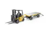 HuiNa Alloy Flatbed Trailer