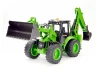 HuiNa 1:14 Backhoe Excavator Tractor - 9 Channel