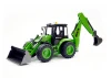 HuiNa 1:14 Backhoe Excavator Tractor - 9 Channel