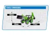 HuiNa 1:14 Backhoe Excavator Tractor - 9 Channel