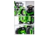 HuiNa 1:14 Backhoe Excavator Tractor - 9 Channel