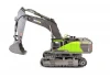 HuiNa 1:14 Excavator With Diecast Cab/Bucket - Hi Torque Dig System