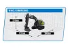 HuiNa 1661 RC Excavator - Green