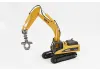 HuiNa 1/50 Diecast Timber Grab Static Model