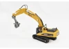HuiNa 1/50 Diecast Timber Grab Static Model