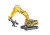 HuiNa 1/50 Diecast Timber Grab Static Model
