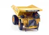 HuiNa 1/40 Diecast Dump Truck Static Model