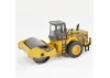 HuiNa 1/40 Diecast Road Roller Static Model