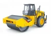 HuiNa 1/40 Diecast Road Roller Static Model