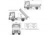 HuiNa K3362 Hydraulic Kabolite 1:14 Alloy Dump Truck