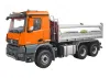 HuiNa Kabolite 1:14 Dump Truck 8X8 With Metal Tipper RTR - Orange