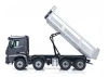 HuiNa Kabolite 1:14 Dump Truck 8X8 With Metal Tipper RTR - Silver