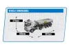 HuiNa Kabolite 1:14 3 Axle 4X4 Trailer + Truck RTR Silver