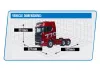 HuiNa Scania K770S-100 6X6 RC Haulage Truck RTR - Red
