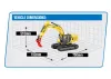 HuiNa K961 Kabolite Hydraulic Excavator With Tool Attachments (Ripper - Hammer And Claw)