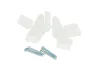 Dubro DB237 T Style Aero Servo Control Horns (2 Pcs)