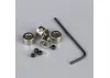 K+S DB244 1/4Ins Brass Collets (2 Pcs)