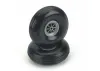 Dubro 2.5in Diameter Treaded Light Wheels (1 pair per card)
