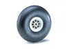 Dubro 2.5in Diameter Treaded Light Wheels (1 pair per card)