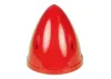 Dubro 2.5in Spinner, Red (1 PC per package)