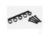 Dubro 2in Three Blade Spinner Black (1 PC per package)
